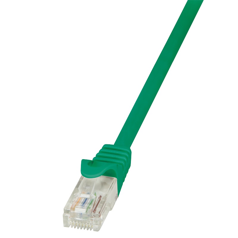 Cablu Patch Cord UTP Cat5e Logilink 2m Verde Rețea