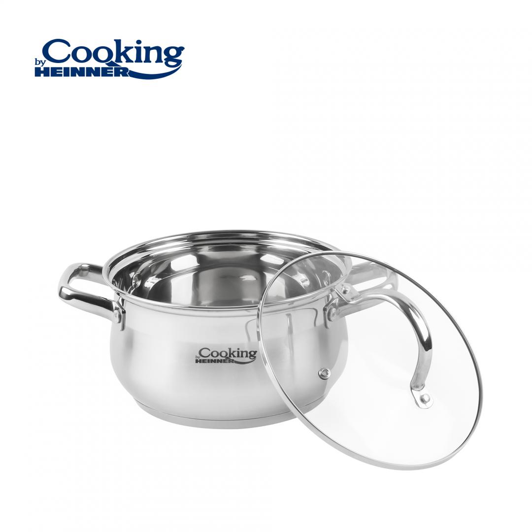 Semiolă Heinner AMIRA Inox 2.6L - Premium pentru Bucătărie - imagine 3