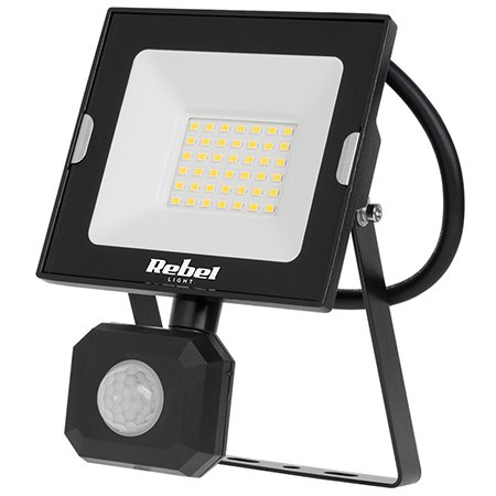 Reflector LED 30W 4000K cu Senzor Rebel