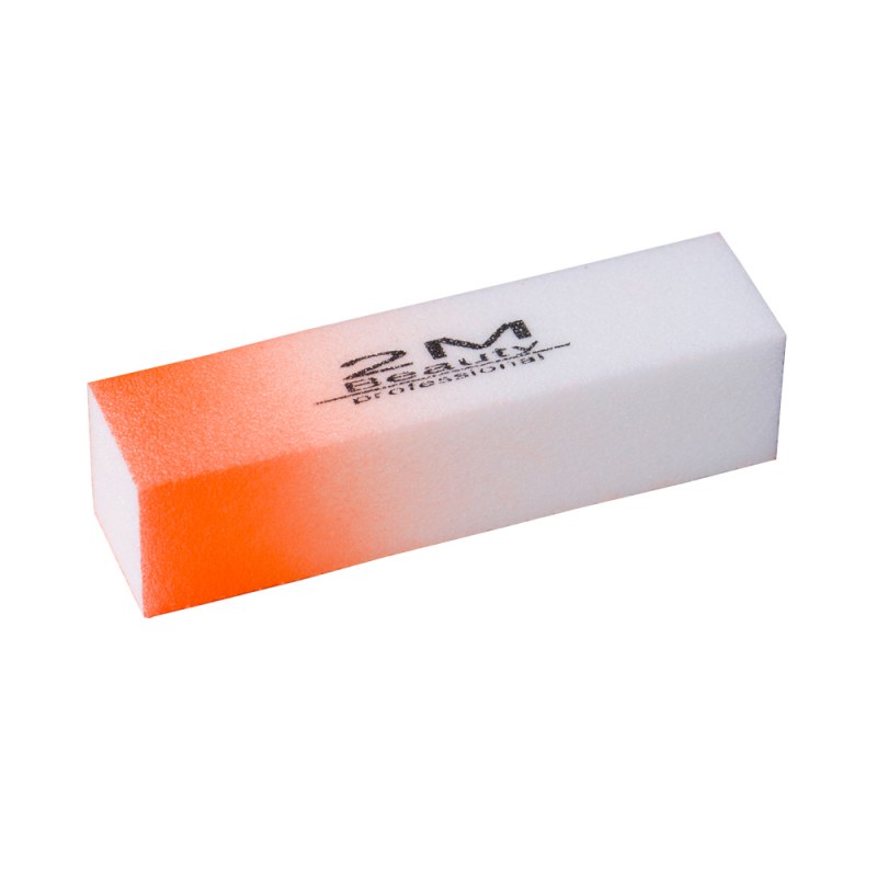 Buffer Nailshop Alb-Portocaliu 2M Profesional