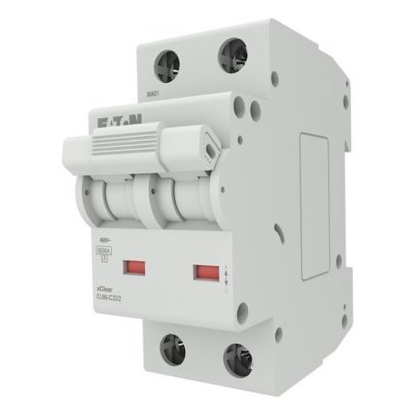 Disjunctor bipolar Eaton xClear CLM 2P, 32A, curba C