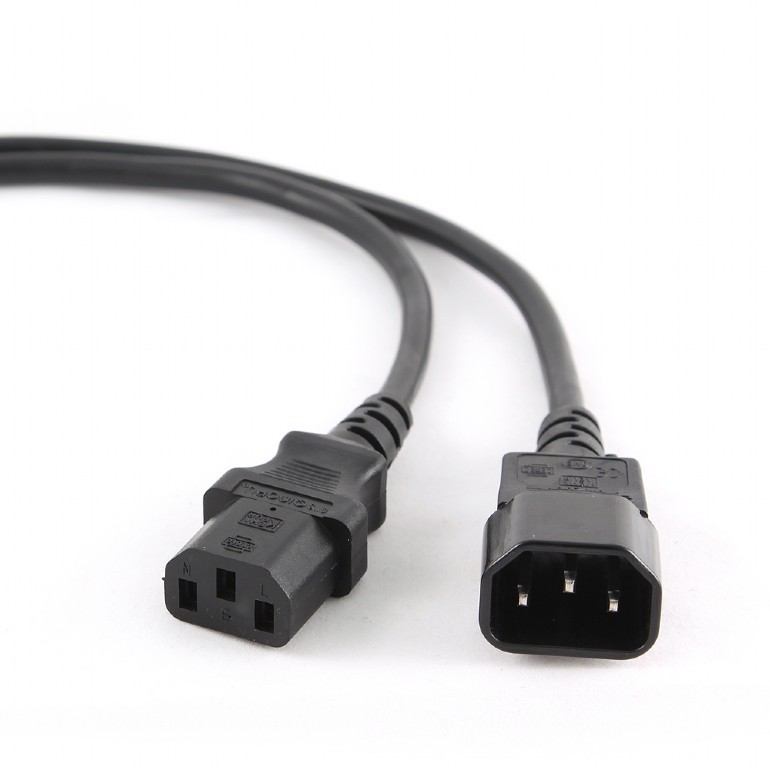 Cablu Alimentare GEMBIRD PC-189, 1.8m, C13-C14, 6A - Prem