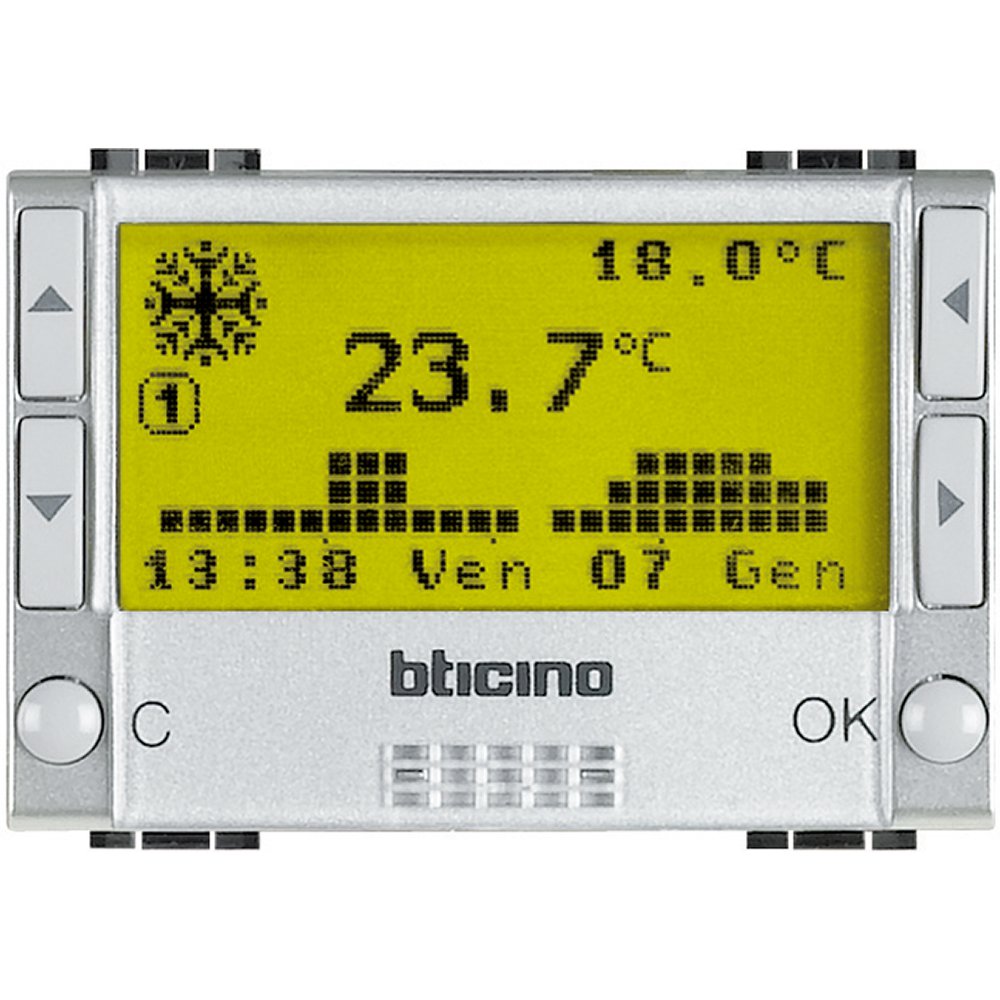 Cronotermostat Bticino NT4451 | Control Climă Inteligent