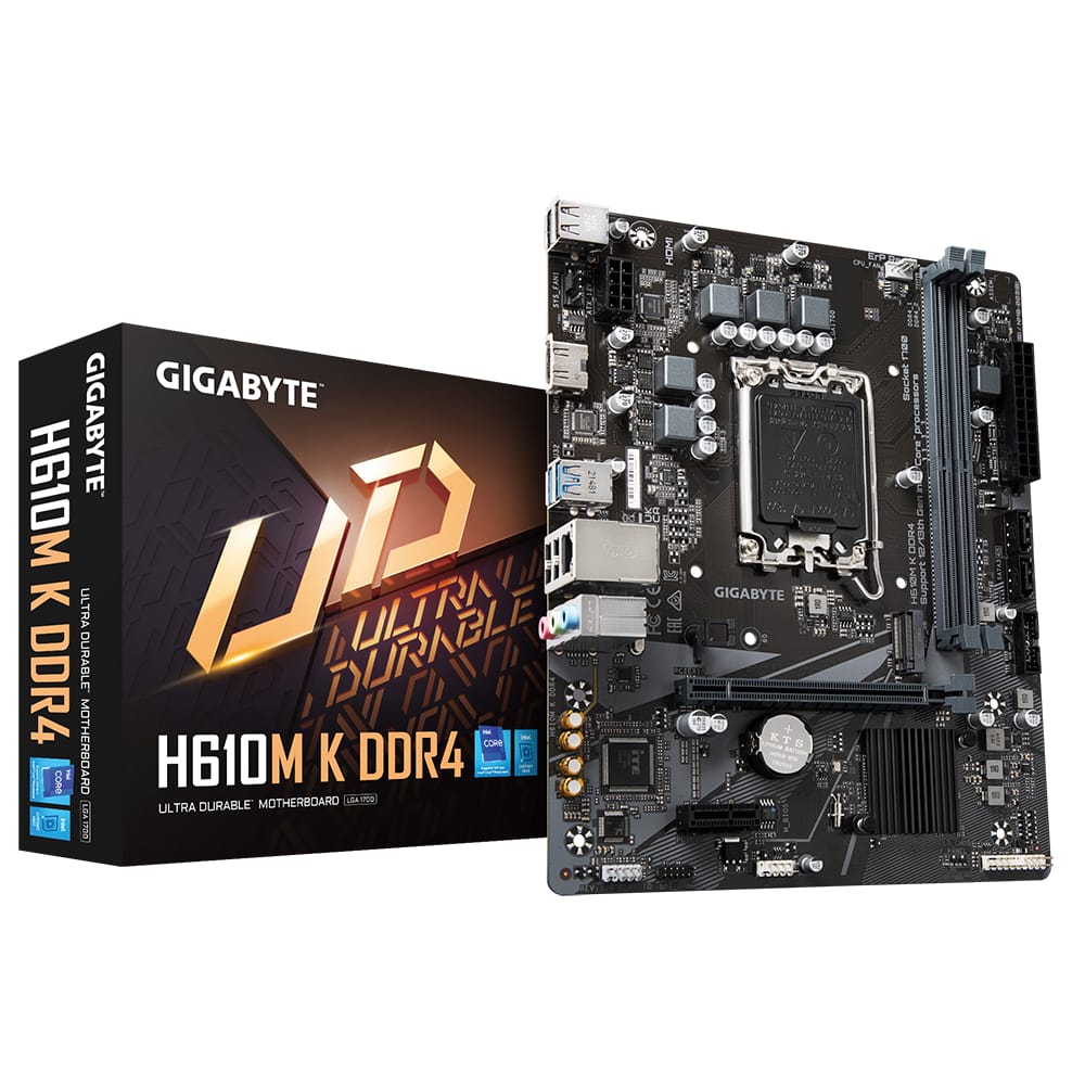 Placă de bază Gigabyte H610M K LGA1700 mATX DDR4 - imagine 2