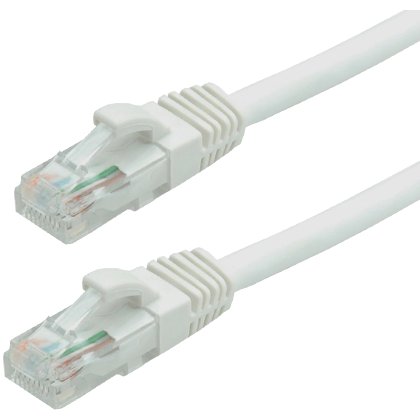 Patch Cord UTP Cat6 1m Alb Gigabit