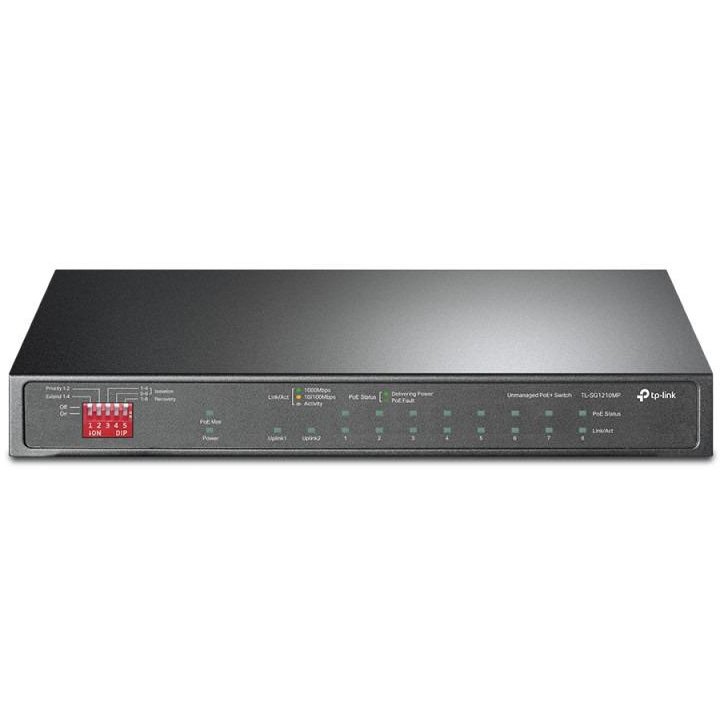 Switch TP-Link TL-SG1210MP, 8 Porte PoE+ Gigabit