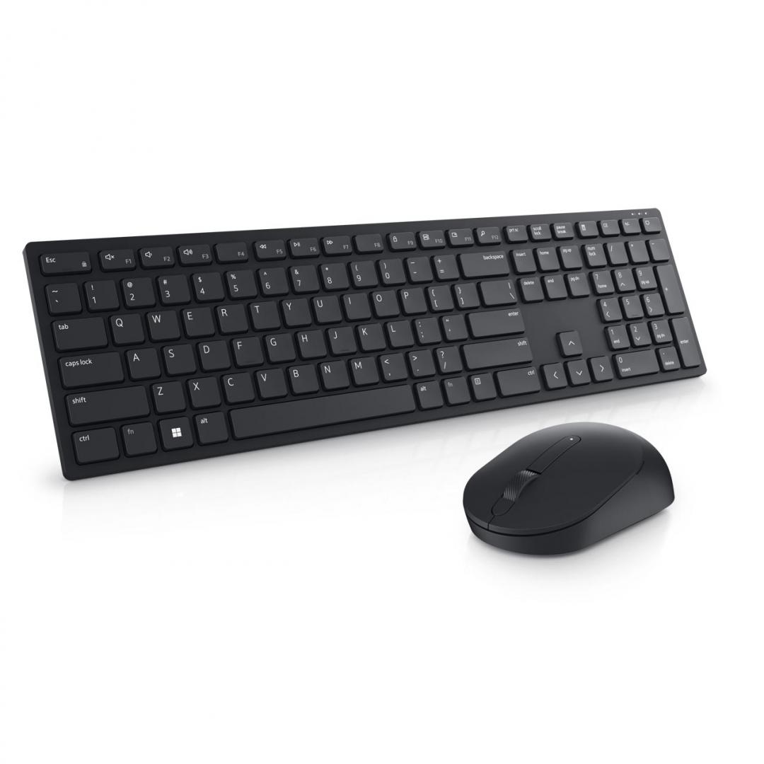 Kit Tastatură și Mouse Dell Premier KM5221W Wireless Negru - imagine 2