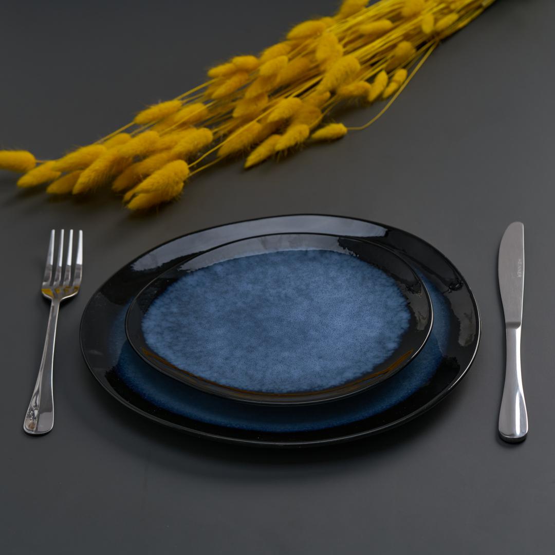 Farfurie Ovala Ceramica 28 cm Serenity - Heinner Art of Dining - imagine 3