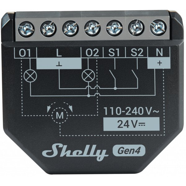 Shelly 2PM Gen4 - Releu Inteligent 2 Canale & Monitorizare
