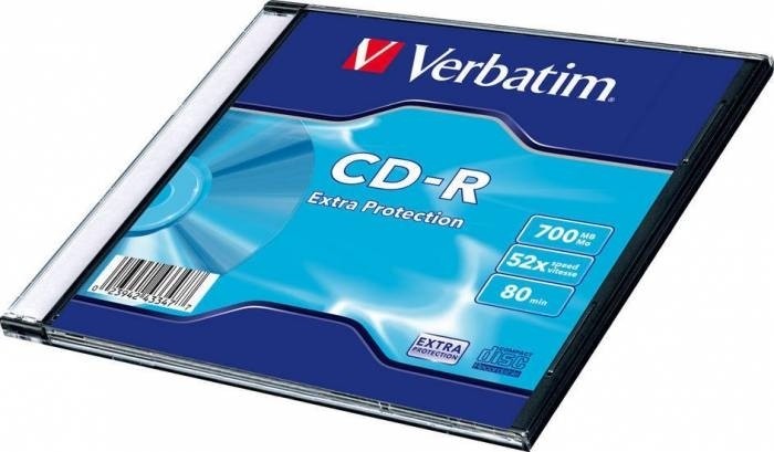 CD-R Verbatim 700MB 52x - Disc Recordable Premium