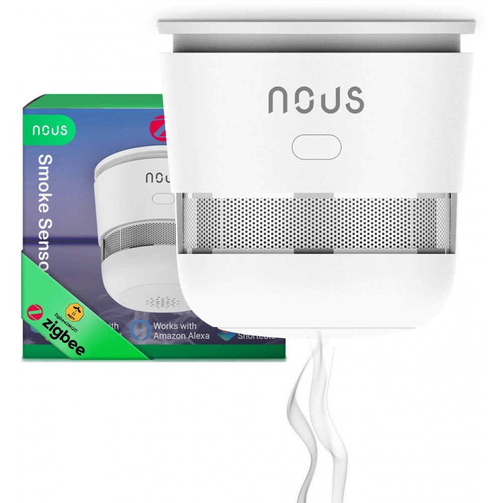 Senzor Fum Zigbee Nous E8 Smart Home