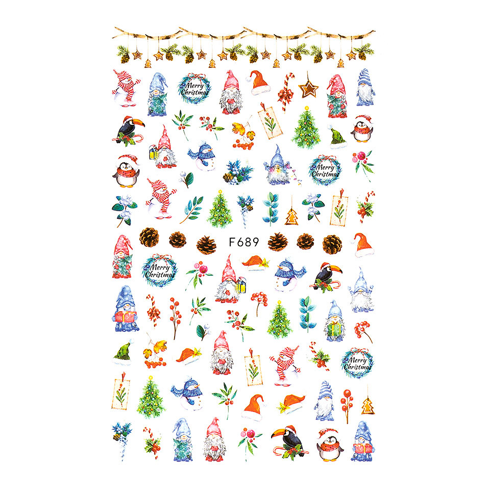 Abtibild Unghii SensoPRO Milano Best Winter F689 - imagine 2