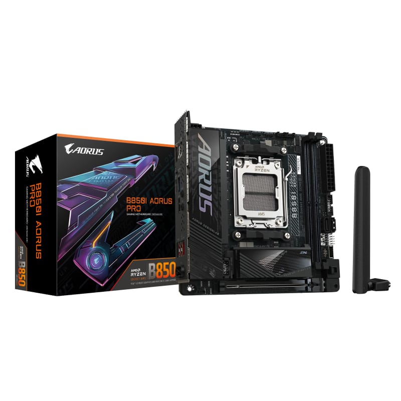 Placă de bază Gigabyte B850I AORUS PRO AM5 Mini-ITX Gaming - imagine 2