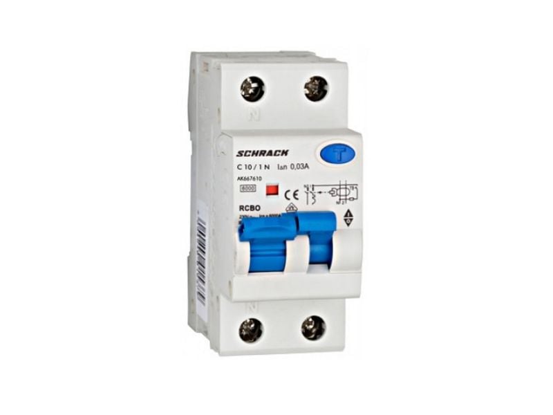 Siguranță Diferențială Schrack 1P+N 10A 30mA