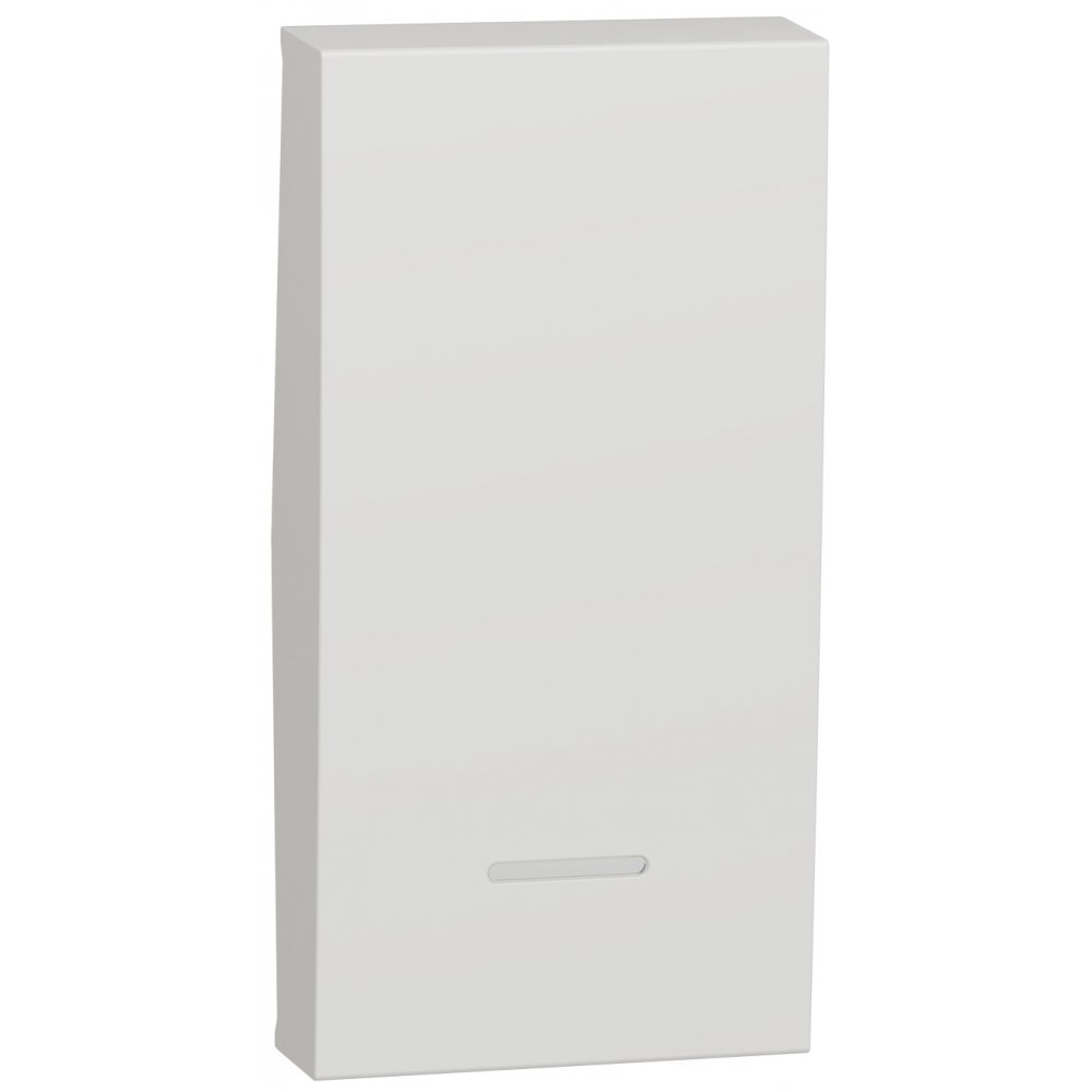 Clapeta indicator Unica, 1 modul, Alb, Schneider