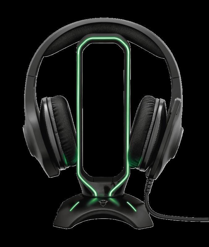 Suport Casti Trust GXT 265 Cintar RGB cu 2 Porturi USB - imagine 12