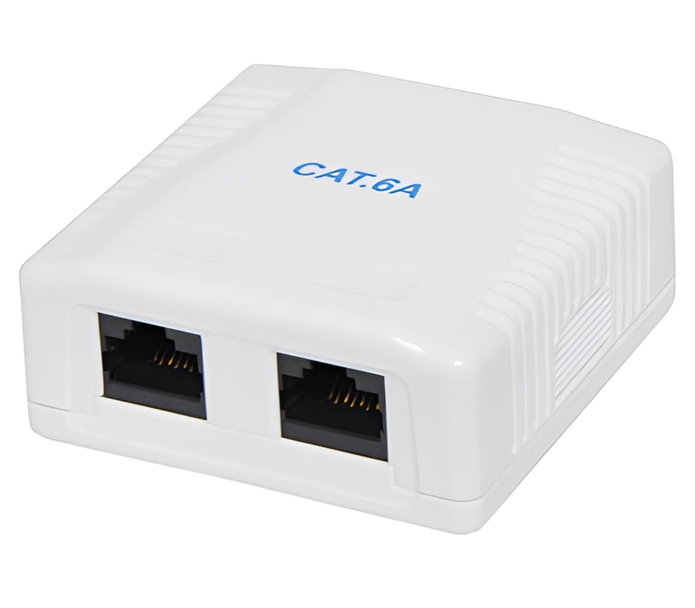 Priza Dual Port CAT6A Safer | 2 Porturi RJ45