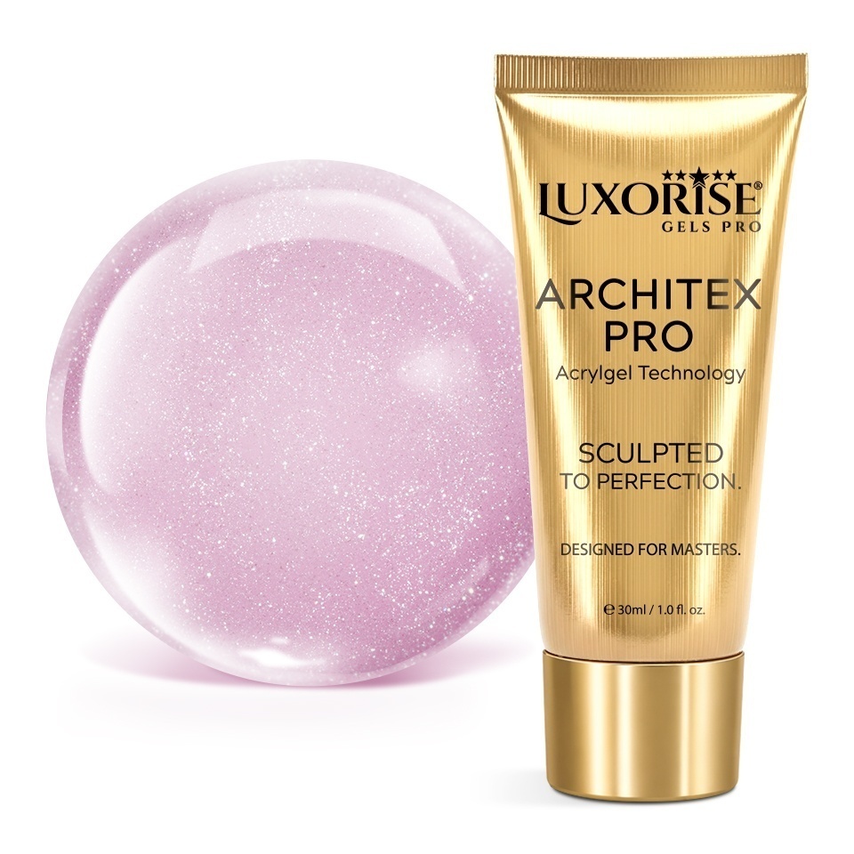 Polygel LUXORISE ARCHITEX PRO - Atelier Rosé Collection, Rose Reflection, 30ml