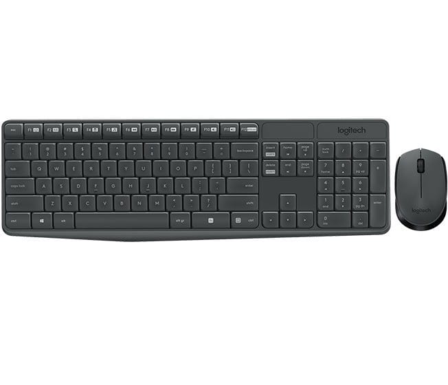 Logitech MK235 - Kit Wireless Tastatura + Mouse, Negru - imagine 4