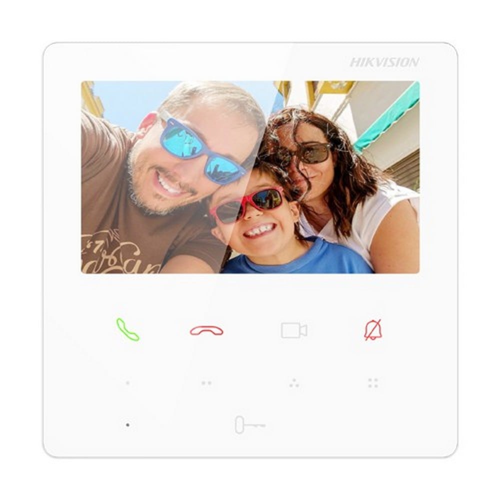 Monitor videointerfon tactil Hikvision 4.3 inch Wi-Fi PoE