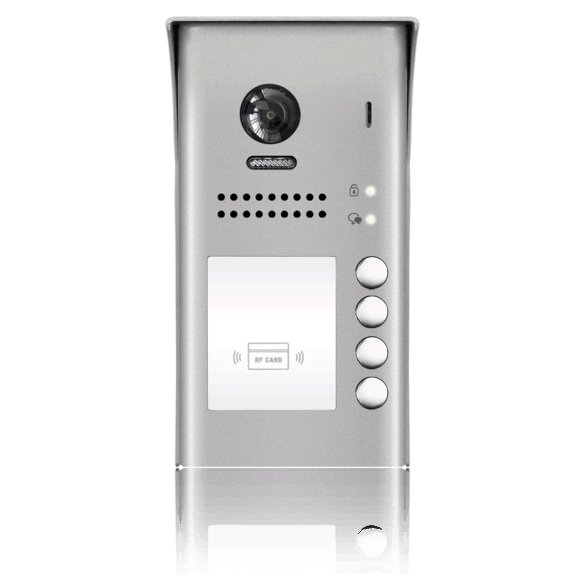 Panou Video V-tech DT607-ID-S4, 170°, 4 Abonați