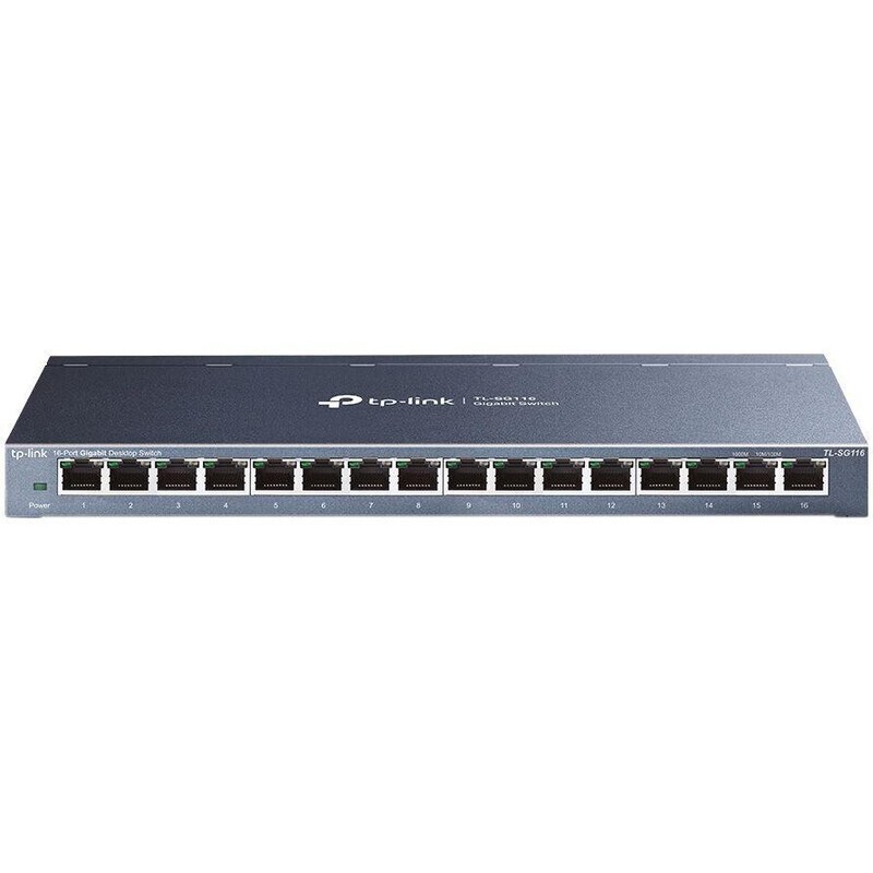 Switch TP-LINK TL-SG116E 16 Porturi Gigabit - Rețea Stabilă - imagine 2