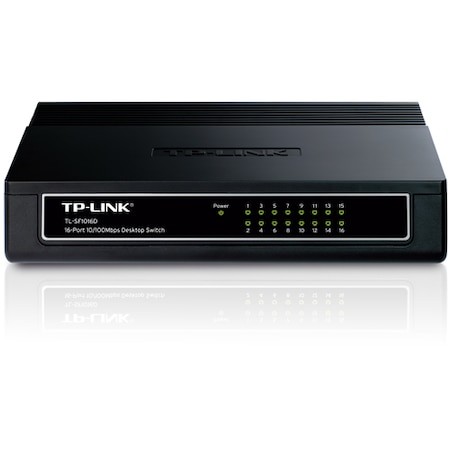 Switch TP-Link TL-SF1016D 16 Porturi 10/100 Mbps Rețea - imagine 2