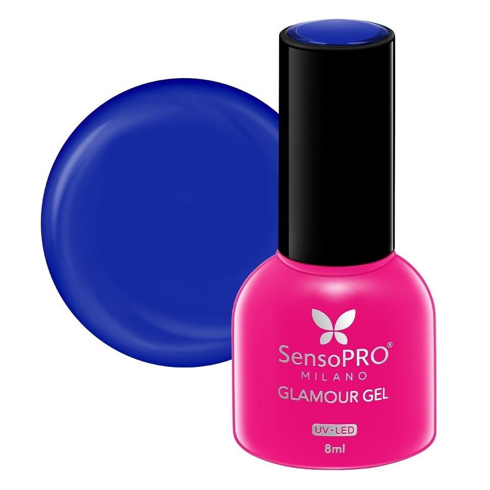Oja Semipermanenta SensoPRO Blue Moon 8ml - imagine 2