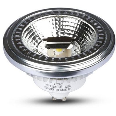 Spot LED V-TAC AR111 12W 900Lm Alb Neutru - imagine 1