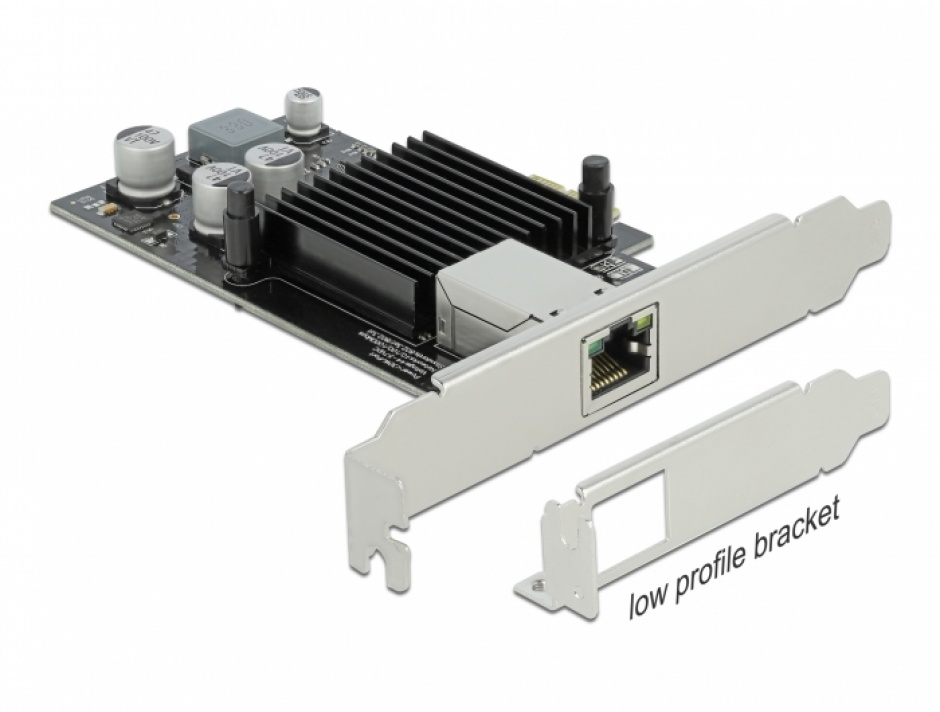 Placă Rețea Delock PoE+ 1Gb, PCI Express