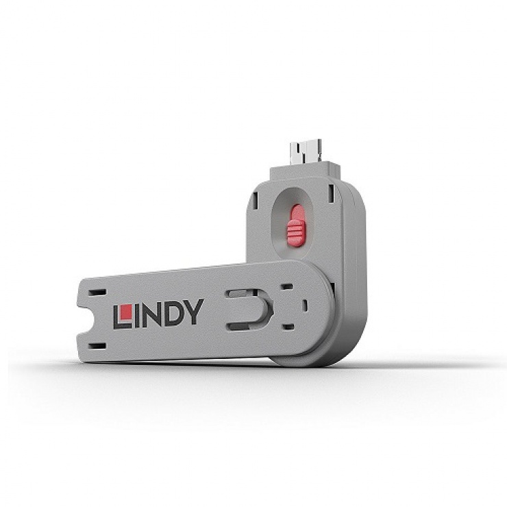 Cheie Blocare Port USB-A Lindy Roz