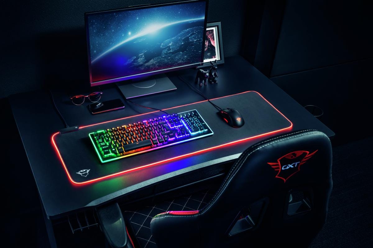 Mouse Pad Gaming Trust GXT 764 GlideFlex cu LED RGB, 930x300mm - imagine 21
