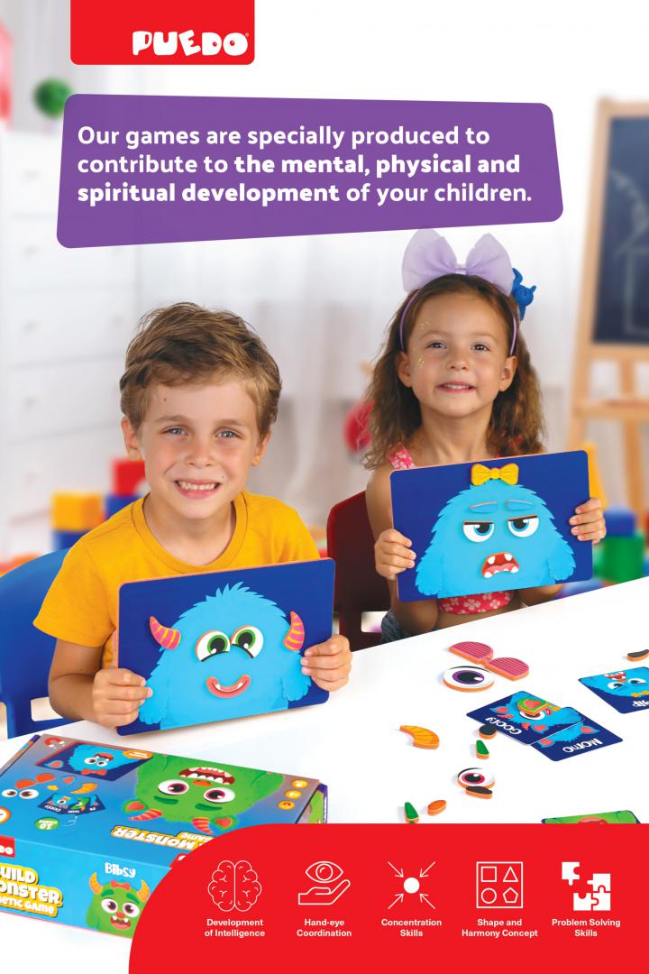 Joc Magnetic Creează un Monstru | Creativitate și Distracție - imagine 4