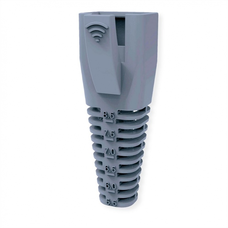 Manson RJ45 Roline 12.01.1110, 10 buc, Gri