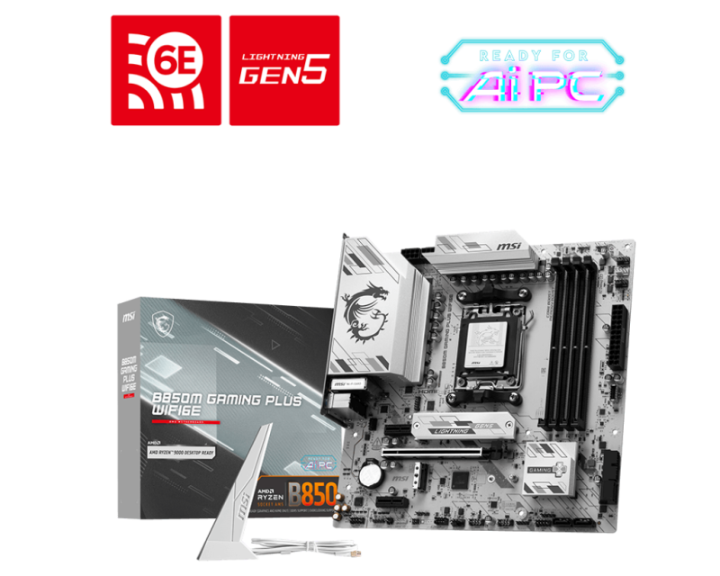 Placă de bază MSI B850M Gaming Plus WiFi 6E AM5
