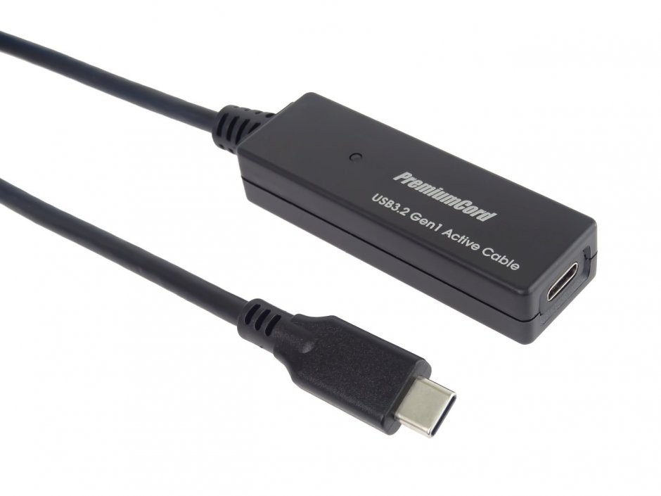 Cablu USB-C Activ 10m cu Repeater OEM