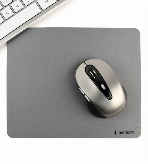 Mousepad Gembird MP-S-G Gri, Anti-alunecare - imagine 3