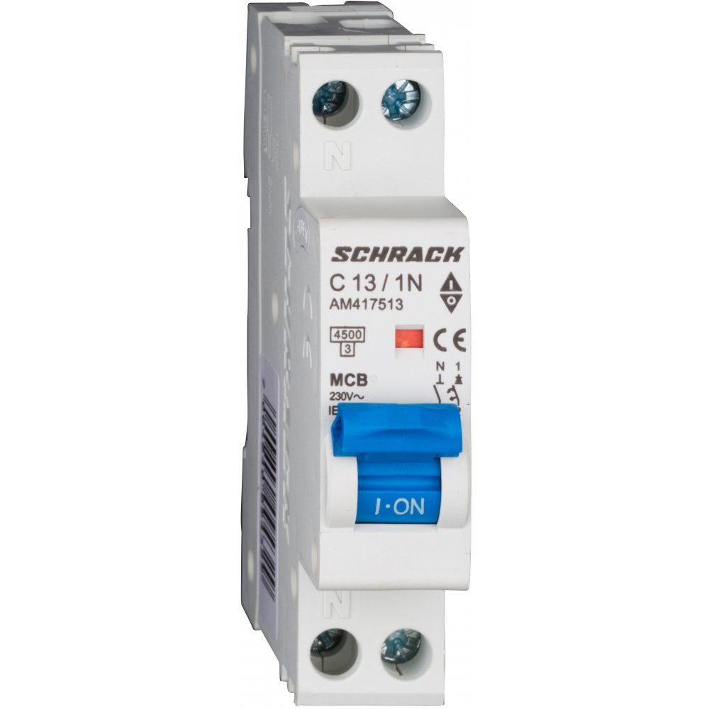 Siguranță Schrack AMPARO 1P+N 13A 4,5kA