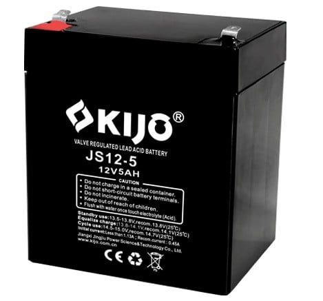 Baterie Kijo JS12-5 12V 5Ah pentru UPS și Backup