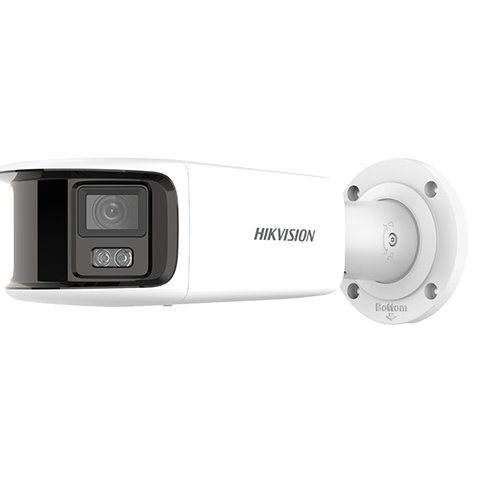 Camera IP Hikvision 6MP Panoramică cu Audio