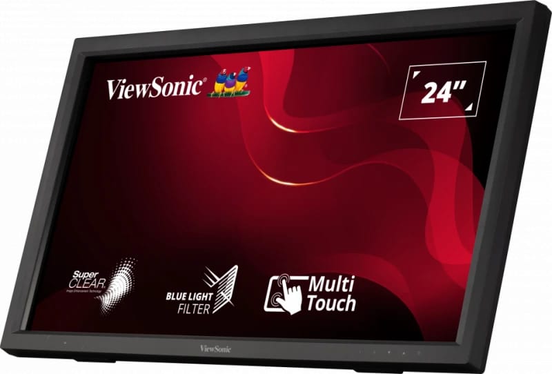 Monitor Tactil ViewSonic TD2423 24" Full HD Touch Negru - imagine 12