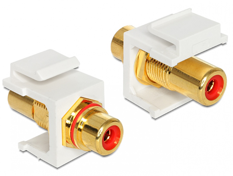 Modul Keystone RCA Auriu M-M Delock