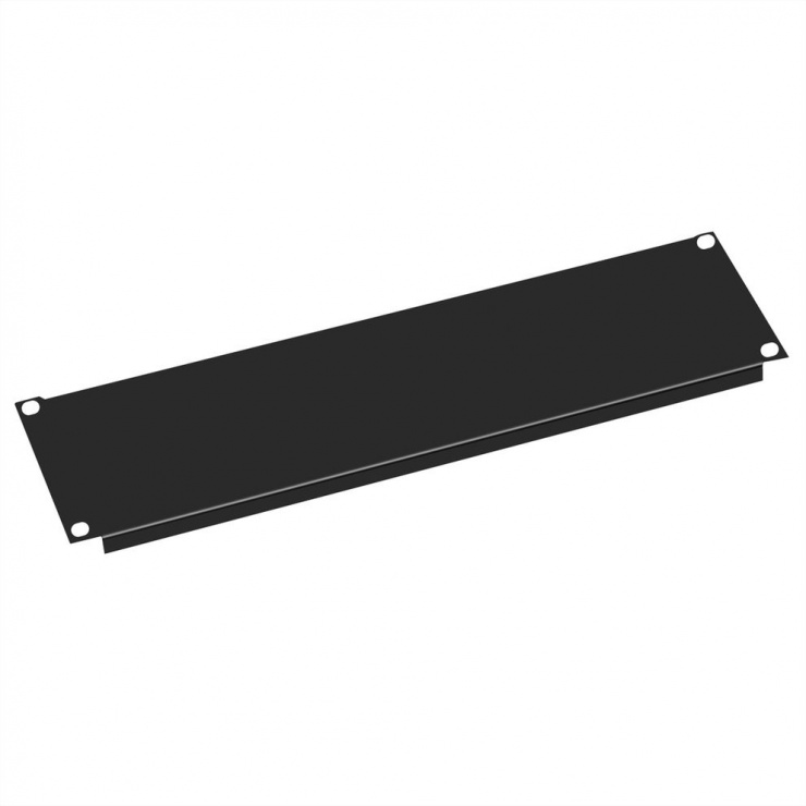 Panou Masca 19" 3U Negru RAL9005 | Value