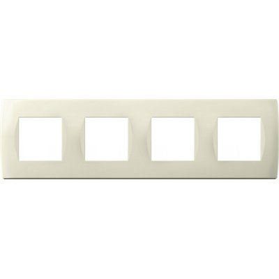 Rama Modulară 4x2M TEM Crem, Design Soft IP20