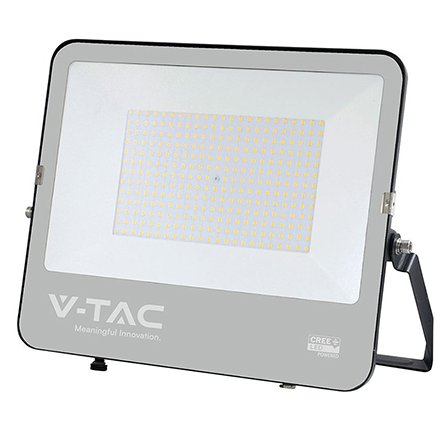 Reflector LED 200W V-TAC IP65 cip CREE 6500K Negru/Gri
