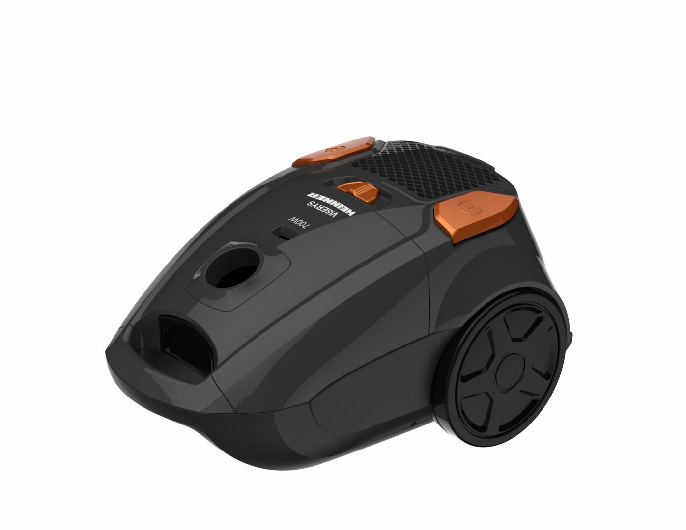 Aspirator cu sac Heinner 700W - Filtru HEPA 12 și putere variabilă - imagine 4