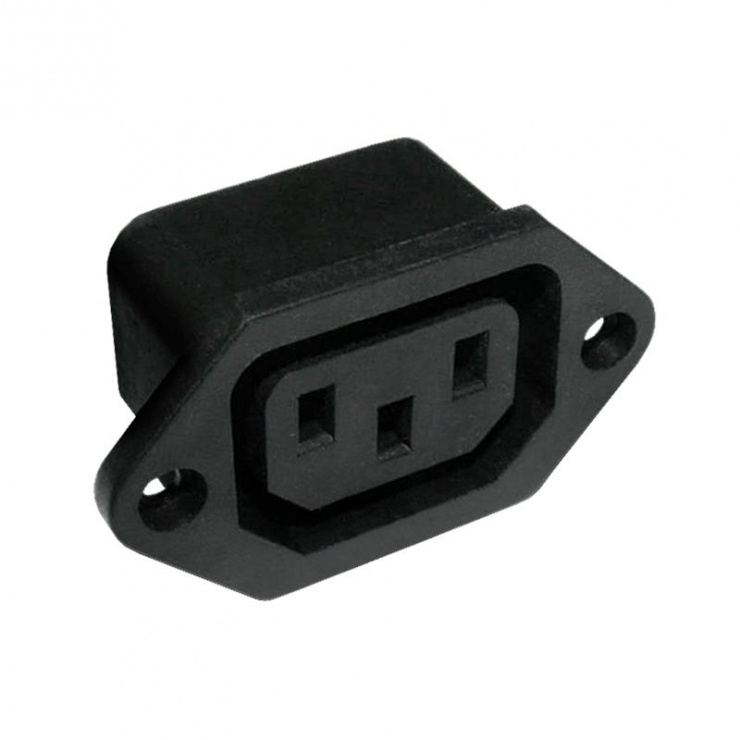 Conector IEC C13 Panou OEM, Lipit