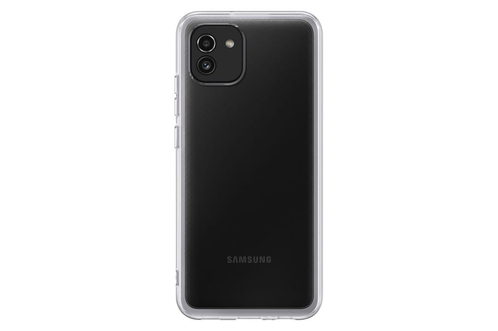 Husă Samsung Galaxy A03 TPU Transparent - Protecție Originală - imagine 2