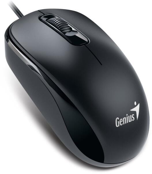 Mouse Genius DX-110 USB-C 1200dpi Negru - Office & Gaming - imagine 2