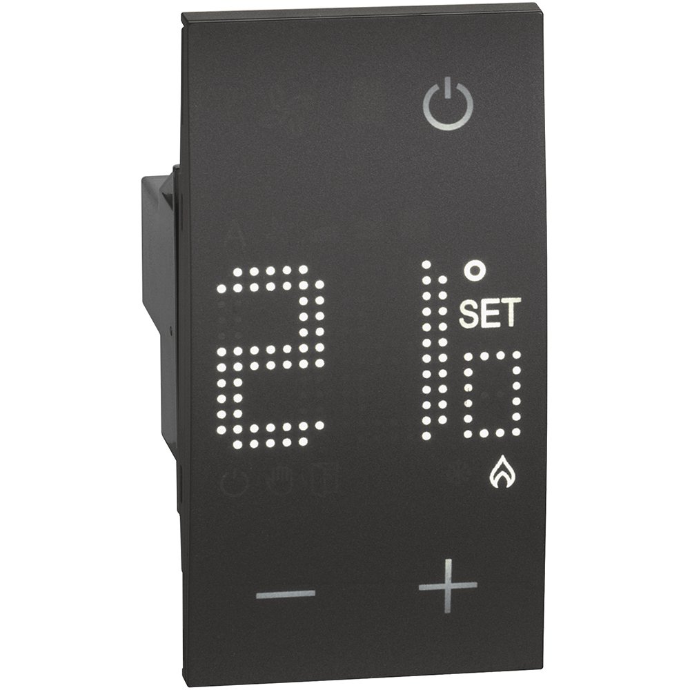Termostat Electronic Bticino Living Now KG4441, Negru